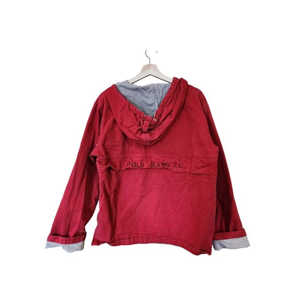 Vintage Polo Jeans Co. Ralph Lauren Anorak 90s Jacket Small - Picture 2 of 6